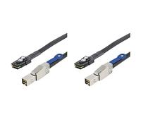 Giwnhvx Cavo adattatore da Mini SAS HD a Mini SAS 36 pin, da SFF-8644 a SFF-8087, 12 Gbps, 3,33 TF/1 m