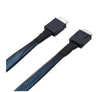 Giwnhvx Cavo di prolunga dati PCIE Oculink SFF 8611 4I a MINI SAS SFF-8611 4I, cavo di prolunga dati per server super velocità, 1 m