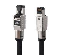 Giwnhvx Cavo Ethernet Cat8 10G 20000 Kpbs ad alta velocità SSTP UTP cavo di rete Ethernet per TV laptop router RJ45 cavo lungo 2 m