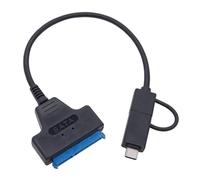 Giwnhvx Cavo USB 3.0 a Cavo Adattatore Disco Rigido USB C per Cavo Adattatore Disco Rigido da 2,5 Pollici Convertitore Connettore Computer