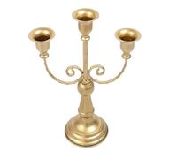 Giwnhvx Centro tavolo in metallo per candelabri, ornamento semplice, portacandele per