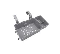 Giwnhvx Cestino portaoggetti a bordo piscina, con portabicchieri da piscina, cestino contenitore per piscina all'aperto per piscina/piscina con telaio