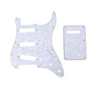 Giwnhvx Chitarra Elettrica Standard 11-Fori Protezione Anteriore e Posteriore Della Chitarra Elettrica Piastra di Protezione