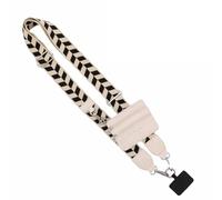 Giwnhvx Cinghia per telefono con custodia con cerniera, clip and go strap per telefono con portafoglio a tracolla, tracolla per telefono B