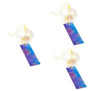 Giwnhvx Ciondolo a forma di campana a giapponese coperchio in vetro regalo di compleanno decorazione,