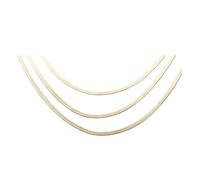 Giwnhvx Collana d' di lusso alla moda collana di multistrato in metallo lunga collana elegante per