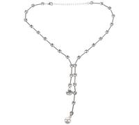 Giwnhvx Collana da con catena di geometrico collana moda collana lunga catena