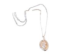 Giwnhvx Collana di Perle Irregolari Collana Leggero Accessori di Lusso Collana Irregolare Alta Gamma Colore