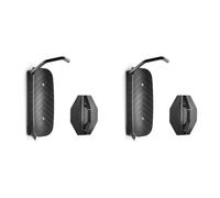 Giwnhvx Confezione da 2 supporti da parete girevoli per bici, verticali, per garage, mountain bike