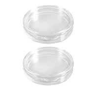 Giwnhvx Confezione da 20 capsule piccole rotonde in plastica trasparente per monete, 24 mm e 35 mm