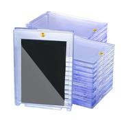 Giwnhvx Confezione da 30 porta carte magnetiche 35pt, proteggi carte, tasche di presentazione per carte da baseball, carte sportive, carte da collezione