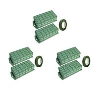 Giwnhvx Confezione da 6 Gabbia Nel Schiuma Floreale per Composizioni Floreali Schiuma Floreale Secca E Bagnata per Fiori Artificiali Freschi Schiuma per Fioristi