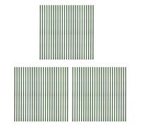 Giwnhvx Confezione da 75 pali da giardino in metallo rivestito in plastica per piante, supporti per arrampicata, alberi, cetrioli, recinzioni, fagioli, 40 cm