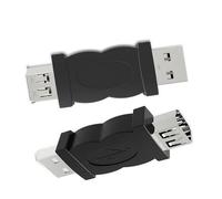 Giwnhvx Connettore USB a 1394 6P da USB a Firewire 6 Pin USB a 1394 Convertitore portatile pratico 2 pezzi