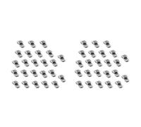 Giwnhvx Connettori per fili - Connettore a T a bassa tensione, connettore a 3 vie, tipo T a 2 pin, senza saldatura, adatto a 24-20 AWG, confezione da 48