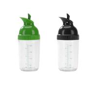 Giwnhvx Contenitore per condimenti per insalata, bottiglie per condimenti per insalata, shaker per condimenti per insalata, per prevenire perdite, barattolo per condimenti per insalata con coperchio C