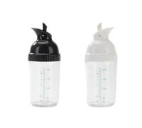 Giwnhvx Contenitore per condimenti per insalata, bottiglie per condimenti per insalata, shaker per condimenti per insalata, per prevenire perdite, barattolo per condimenti per insalata con coperchio B