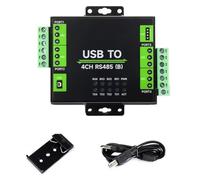 Giwnhvx Convertitore USB Industriale Isolato a 4 Canali RS485 (B) Chip 26545 CH344L, Circuiti di Protezione Multipla Supporta Sistemi Multipli