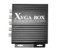 Giwnhvx Convertitore video industriale XVGA Box RGB a VGA RVBS a VGA Convertitore video industriale per monitor GBS-8219 con spina EU