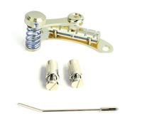 Giwnhvx Cordiera Vibrato per Chitarra Tremolo, Corpo Piatto, Ponte Vibrato per Chitarre Elettriche LP Dorato