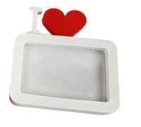 Giwnhvx cornice in plastica in stile europeo, regalo per bambini a casa e in vacanza, cornice fotografica combinata con supporto per foto