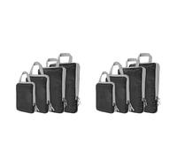 Giwnhvx Cubi di imballaggio di Compressione, 8 Set di Cubi di imballaggio UltraleGers per a Mano, Imballaggio di Viaggio per Borsa Organizzatore