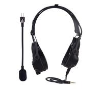 Giwnhvx Cuffie Tattiche con Microfono Pieghevole Cuffie Anti-Rumore Protezione dell'Udito Caccia Cuffie Cancellazione del rumore NRR23dB