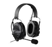 Giwnhvx Cuffie Tattiche con Microfono Presa K/M Cuffia Cancellazione del rumore Pieghevole Caccia Casco Cancellazione R25dB