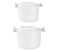 Giwnhvx Cuociriso A Microonde Multifunzionale Piccolo Lunch Box Microonde Cuociriso Isolamento Bento Lunch Box