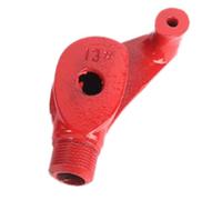 Giwnhvx Curvatrice manuale di tubi in acciaio rosso preciso strumento di piegatura per tubi a mano per condotti testa piegatura a mano facile da usare flessibile pratico 15 mm