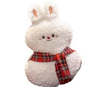 Giwnhvx Cuscino di peluche natalizio morbido e carino cuscino imbottito casa camera da letto ufficio divano decorazione compleanno A
