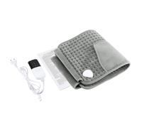 Giwnhvx Cuscino riscaldante elettrico per la vita con controller LCD, 10 livelli di riscaldamento, timer a 4 livelli per la schiena, la pancia, le gambe e il corpo. Spina EU.