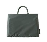Giwnhvx Custodia protettiva impermeabile in nylon per computer portatile, grande capacità, borsa da lavoro (13,3 pollici, verde)