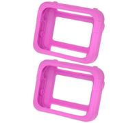 Giwnhvx Custodia protettiva multicolore per orologio da computer, in silicone, anti-graffio e anti-caduta, colore: rosa