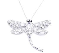 Giwnhvx da Mariee Valentine Libellula Ciondolo Spilla Regalo di Compleanno