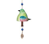 Giwnhvx Decorazione del Giardino Campana di Canzone , Campanello a Appeso Pendente Campana Porta in Tubo di Metallo Regalo di Festival E