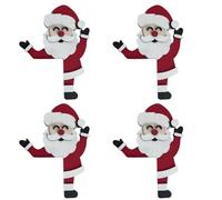 Giwnhvx Decorazione della parte superiore della porta di Natale, Decorazione della casa di vacanza, Telaio della porta superiore Divertente, Decorazione del pannello d'angolo, Parete della finestra
