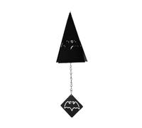 Giwnhvx Decorazione della stanza di Halloween Halloween Triangolo battuto Wind Chime Ciondolo Giardino Campana Decoracion Para Habitacion A