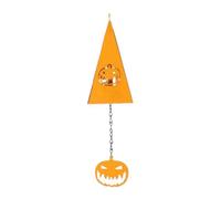 Giwnhvx Decorazione della Stanza di Halloween Triangolo Forgiato di Halloween Campanella A Ciondolo Campana da Giardino Decoracion para Habitacion C