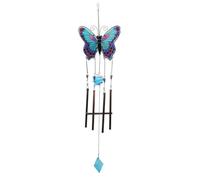 Giwnhvx Decorazione domestica Metallo Wind Chime Garden Outdoor Decor Hanging Pendant Gifts Blu