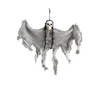 Giwnhvx Decorazioni di Halloween Teschio Fantasma Casa Infestata Festa Horror Fascino Mantelli Appeso Mini Fantasmi Grigio