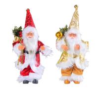 Giwnhvx Decorazioni natalizie di Babbo Natale in piedi Immagine di Babbo Natale Decorazioni di Natale Decorazione della casa di vacanza B