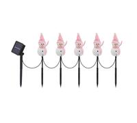 Giwnhvx Decorazioni natalizie Luci solari Decorazione da giardino per esterni - Ornamenti di Natale Decorazione da giardino a energia solare C Facile da installare