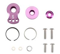 Giwnhvx del Braccio del Servo Regolabile in Metallo 25T per -4 Axial SCX10 1/10 RC Auto Elicottero Modello Barca Parti di Livellamento, S,B
