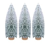 Giwnhvx di Neve Albero di Natale Mini Ornamenti 'Albero di Natale Decorazioni per Ufficio Piccoli Articoli di Natale 25 cm