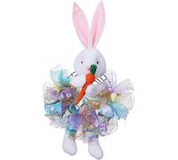 Giwnhvx di Pasqua per porta d'ingresso, di Pasqua a a forma di coniglio, decorazione di Pasqua, di vacanza, di porta di coniglio di Pasqua B