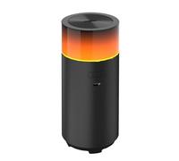 Giwnhvx Diffusore di Essenziali Ad Ultrasuoni USB, Luce Notturna A LED Nera, Silenziosa Macchinetta per Aromaterapia e Umidificatore Ad Ultrasuoni.