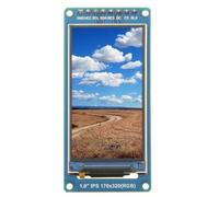 Giwnhvx Display TFT IPS Full Angolo da 1,9 pollici, Modulo Display LCD a colori, Porta Serie SPI, Alta Definizione 170 X 320 ST7789