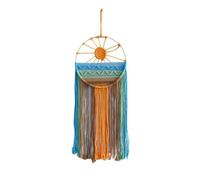 Giwnhvx e Tramonto da Parete in Corda di Cotone Arazzo Tessuto a Mano Minimalista Casa in Decorazione D'atmosfera Da Parete A