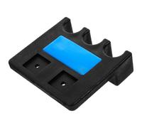 Giwnhvx - Edward Porta stecca da biliardo Accessori per tavolo da biliardo Supporto per stecca da biliardo con 2 cubi di gesso